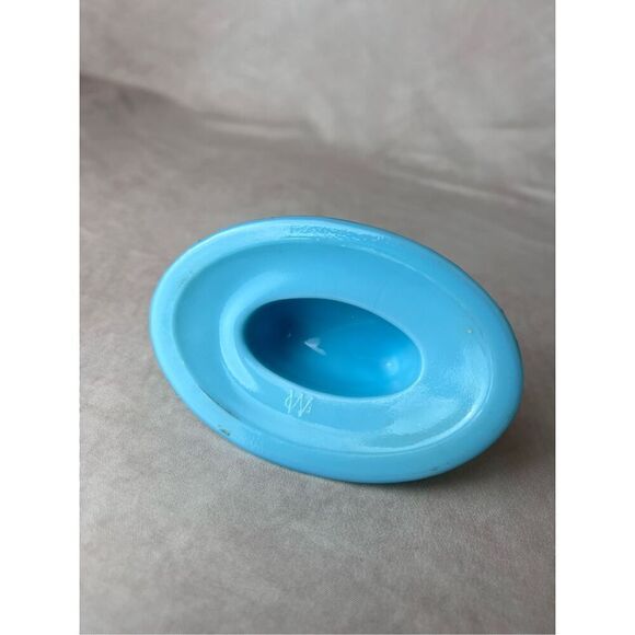 Vintage Westmoreland Chick Hen on Basket Top Only - Picture 5 of 6